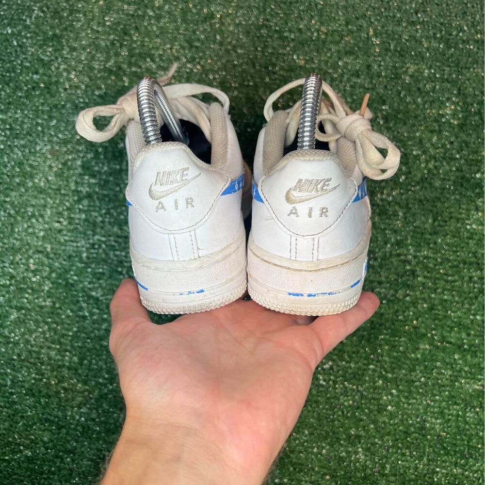Nike Air Force 1 LV Custom GS Size 4.5Y DH2920-111 - Picture 4 of 6